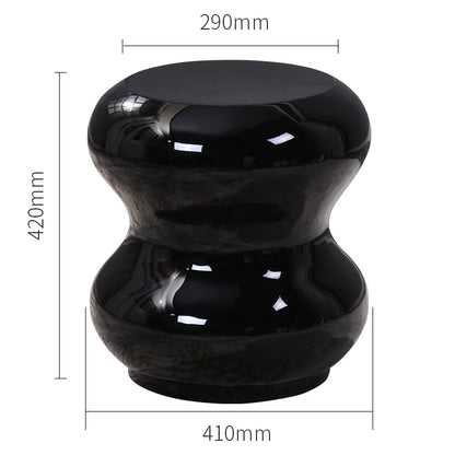 luxury side table black console table  Nordic Contemporary corner coffee table