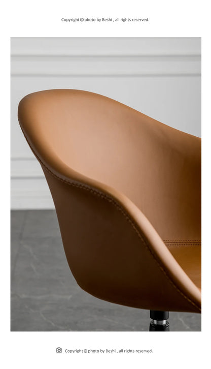 Nordic Computer Chair Creative Office Staff Lifting Swivel Chair Backrest Chair