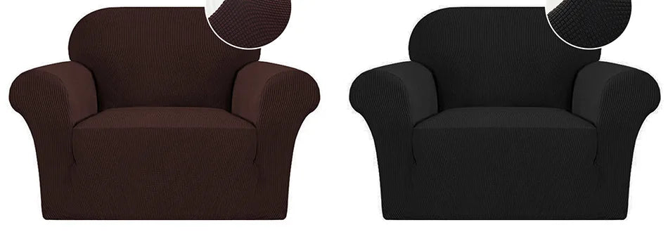 4 Types Armchair Cover Elastic Sofa Cover for Living Room Stretch Furniture Slipcover for Chairs 1 Seat Couch Cover Case