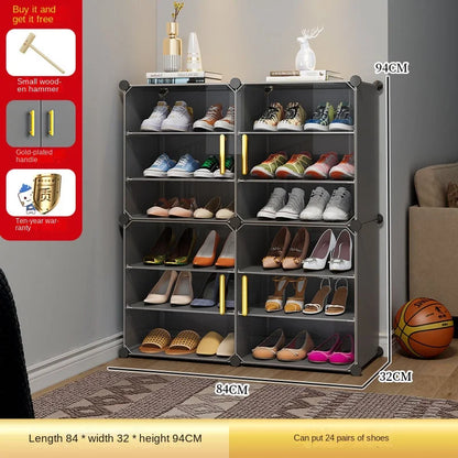 Shoe Rack Folding Home Furniture Modern Live Room Cabinets Shoes Storage Organizers Cupboards Hallway Entrance Shelf Shoes