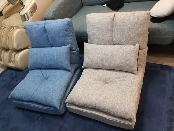 Floor Chair Japanese Style Adult Foldable Multifunctional Leisure Tatami Lazy Sofa Folding Chaise Lounge Soft and Comfortable