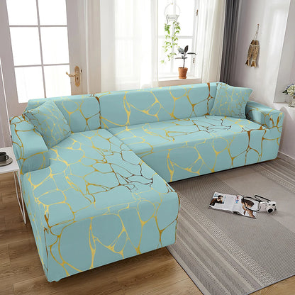 Cover For Living Room Adjustable Marble Sofas Chaise Covers Lounge Sectional Couch Corner Sofa Slipcover L Shape