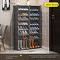 Shoe Rack Cabinets Shelf Shoes Storage Organizer Cupboards Furniture Hallway Entrance Multiple Layer Dustproof Cover Transparent