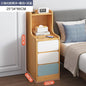 Bedside table, simple modern small ultra narrow storage cabinet, simple bedside storage rack