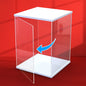 Acrylic Display Case w/h Door Countertop Organizer Dustproof Showcase for Figure/Toy/Collectibles/Gundam/Car/Model/Lego/BlindBox
