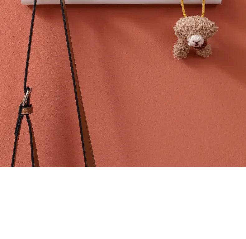 Cartoon Bear Hook Porch Key Hook Clothes Rack Wall Coat Keychain Bathroom Accessories Holder Hook Hat Clothes Display Stands