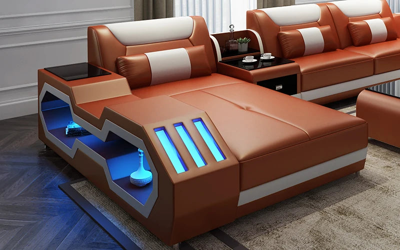 Furniture sofa set modern smart luxury furniture,sofa sectional set l shape cama sitting room furniture couch living room sofa