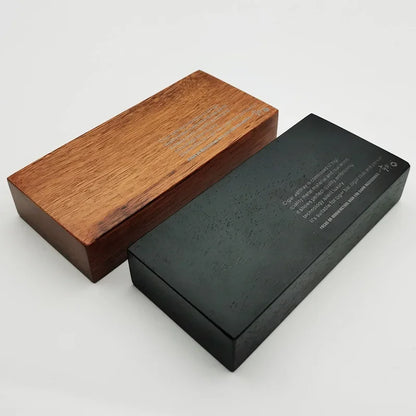 Cigar Gadgets Home wood Ashtray Portable alloy up-grade single Ash Tray Tobacco Cigarette Ashtrays Holder man gift