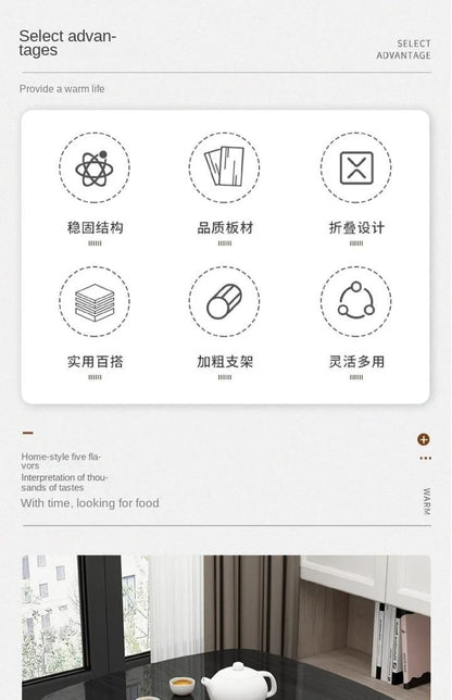 Furniture For Home Folding Household Small Tea Coffee Square Tables Simple Dining Carpet Tatami Bed Desk Balcony Computer Table