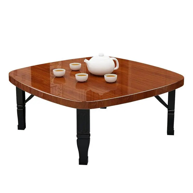 Furniture For Home Folding Household Small Tea Coffee Square Tables Simple Dining Carpet Tatami Bed Desk Balcony Computer Table