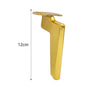 12-18cm 4pcs Furniture Legs Metal Black Gold Coffee Table Foot Sofa Desk Bed Dressers TV Bathroom Furniture Replacement Foot