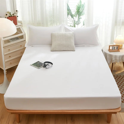 Yaapeet Home Textile Cartoon Blue Whale Bedding Fitted Sheet King Queen Single Size Boy Girl Kid Bed Mattress Cover Protector