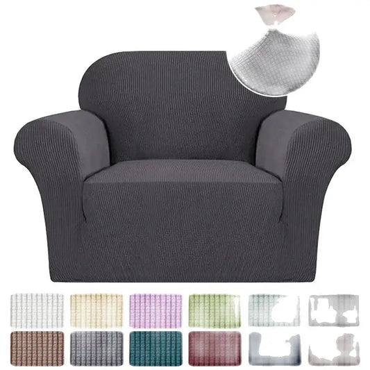 4 Types Armchair Cover Elastic Sofa Cover for Living Room Stretch Furniture Slipcover for Chairs 1 Seat Couch Cover Case