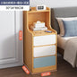 Bedside table, simple modern small ultra narrow storage cabinet, simple bedside storage rack
