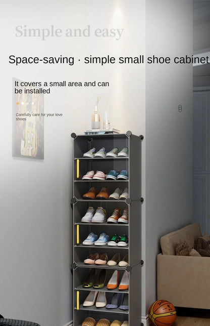 Shoe Rack Folding Home Furniture Modern Live Room Cabinets Shoes Storage Organizers Cupboards Hallway Entrance Shelf Shoes
