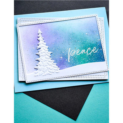 New Hot Selling Christmas Rectangle Frame Series Metal Cutting Die Scrap Book Stamps/photo Albums Decorative Embossed Diy Handma