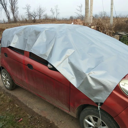 2 Kinds PE Tarpaulin Camping Tent Waterproof Groundsheet Garden Furniture Rainproof Cover Pergolas Canopy Awnings Sun Shelter