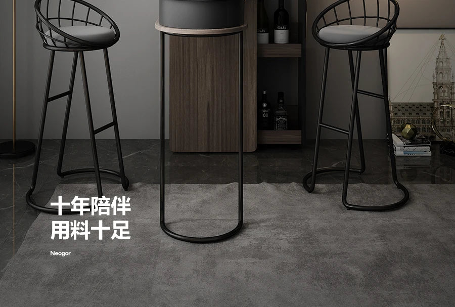 Pqf Retractable Bar Table against the Wall Family Living Room Partition Integrated