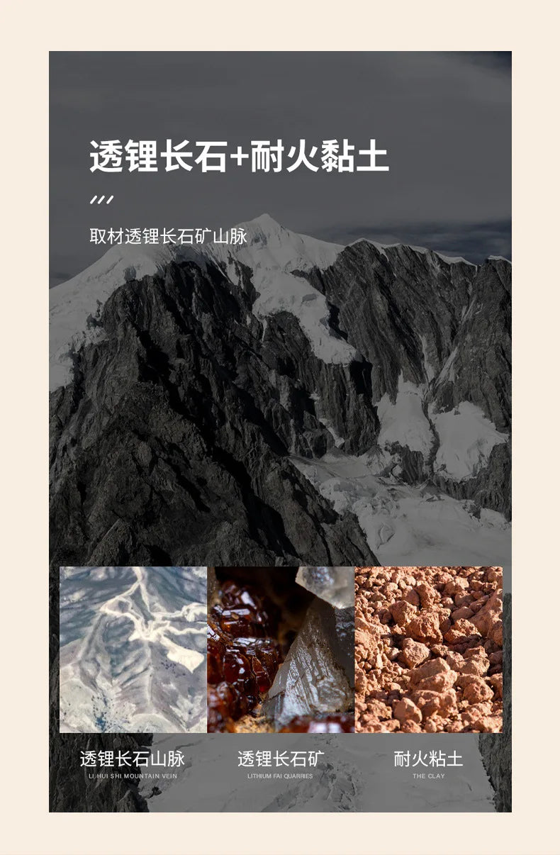 Chinese High Temperature Resistant Household Casserole Cooking Pot Cookware Set Ceramic Hot Pot Food Warmer 1-6L