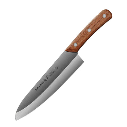 8" Utility Japanese Professional Chef Knife Stainless Steel Slice Cleaver Kitchen Knife Meat Fish Fruit Vegetables Butcher Knife