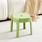 Dining Chairs Thickening Backrest Nordic Chair Plastic Stool Rotundity Stackable Modern Furniture Nordic Chair