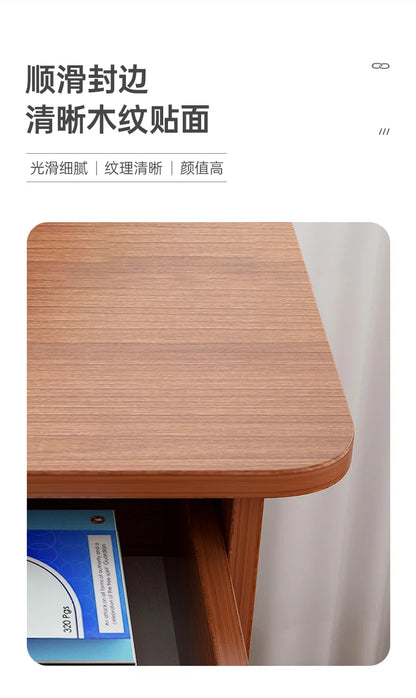 Rental table home bookshelf desk integrated desktop computer desk student study desk corner writing desk combination