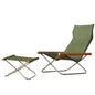 Nordic Balcony Folding Chair Casual Lazy Home Recliner Japanese-Style Lunch Break Folding Outdoor Canvas Graden Backrest Stool