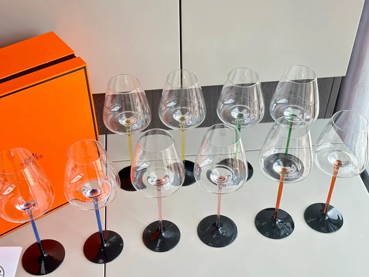 Crystal glass red wine glass glass champagne glass highball glasses gift box packaging home gift