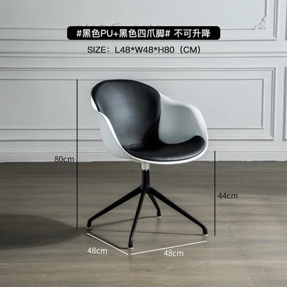 Nordic Computer Chair Creative Office Staff Lifting Swivel Chair Backrest Chair