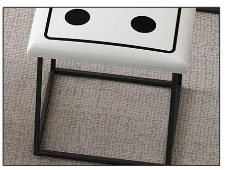 Nordic Furniture 5 In 1 Sofa Soft Stool Cube Storage Folding Shoe Bench Coffee Table Chairs For Kitchen Living Room Stools