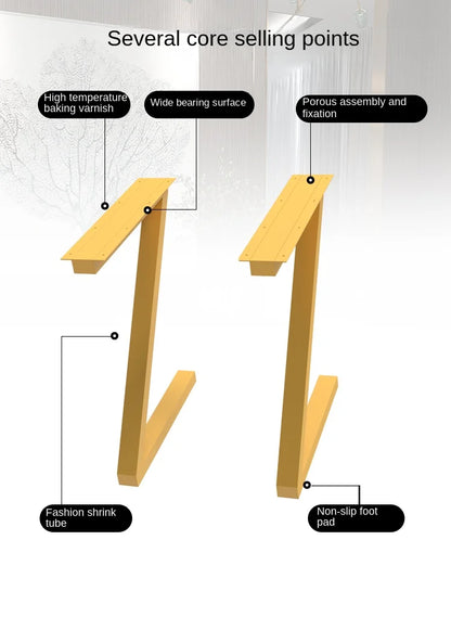 Custom custom wrought iron stainless steel table legs bar coffee table stand desk nail table table legs metal dresser feet