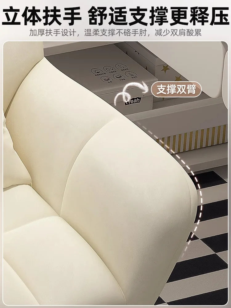 Comfortable and long-lasting computer chair, home backrest, study desk chair, girl bedroom makeup chair