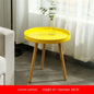 Nordic Furniture Small Coffee Tables Family Modern Balcony Live Room Bedroom Sofa Side Corner Movable Tray Round Table Assembly