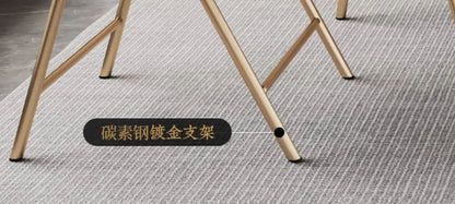 1.4 and 1.6 M Rectangular Folding Table Small Apartment Dining Table Multi-Functional Retractable Dining Table and Chair