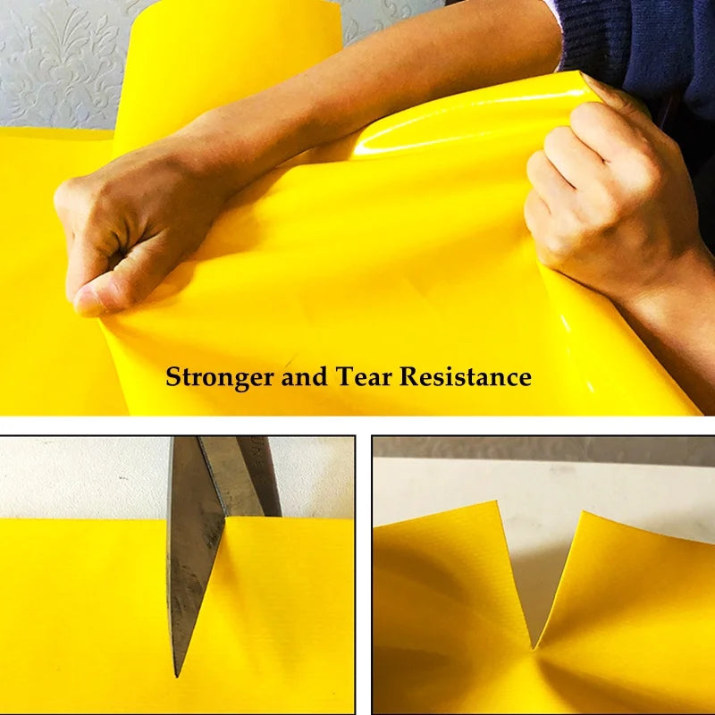 10 Colors 500GSM Heavy Duty PVC Tarpaulin Waterproof Knife Cloth Camping Tent Groundsheet Gazebos Canopy Awnings Shading Sails