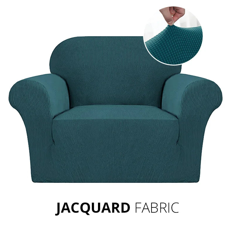 4 Types Armchair Cover Elastic Sofa Cover for Living Room Stretch Furniture Slipcover for Chairs 1 Seat Couch Cover Case