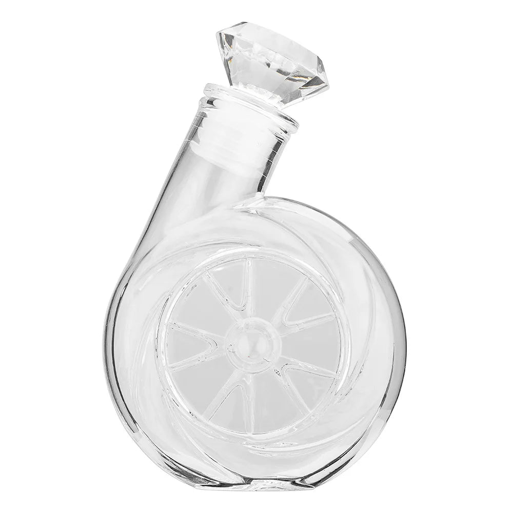 New Creative Blower Wine Bottle with Diamond Wine Stopper Glass Decanter Creative Home Bar Wine Set