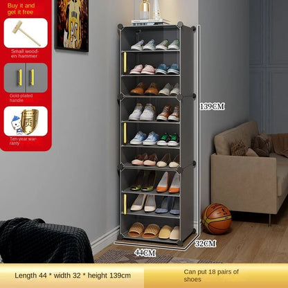 Shoe Rack Folding Home Furniture Modern Live Room Cabinets Shoes Storage Organizers Cupboards Hallway Entrance Shelf Shoes