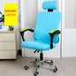 3pcs/lot Office Chair Covers Stretch Spandex Computer Swivel Chair Seat Covers Armrest Gaming Chair Cover Split Chair Slipcovers