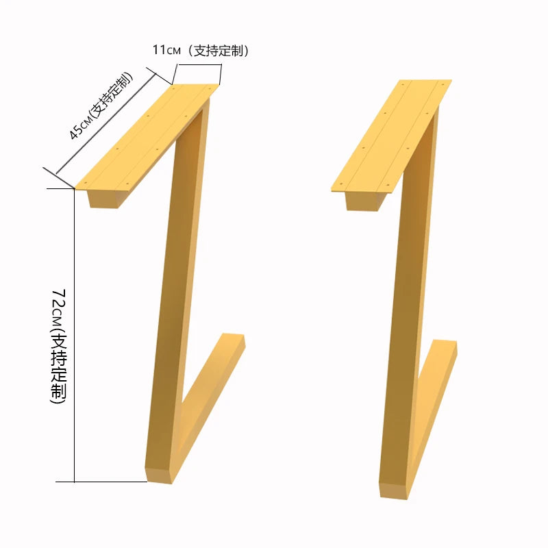 Custom custom wrought iron stainless steel table legs bar coffee table stand desk nail table table legs metal dresser feet