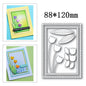 New Hot Selling Christmas Rectangle Frame Series Metal Cutting Die Scrap Book Stamps/photo Albums Decorative Embossed Diy Handma