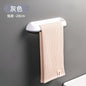 Hand Towel Bar Self Adhesive Wall Mounted Bathroom Towel Holder Kitchen Dishcloth Storage Rod ABS Material