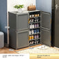 Modern Household Multilayer Plastics Shoe Rack Hallway Cabinets For Living Room Dustproof Storage Shelves Home Bedroom Furniture