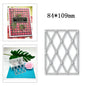 New Hot Selling Christmas Rectangle Frame Series Metal Cutting Die Scrap Book Stamps/photo Albums Decorative Embossed Diy Handma