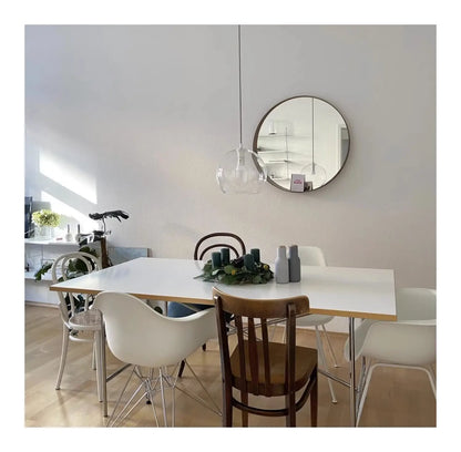 DPstudio vintage simple desk, stainless steel rectangular dining table, blogger, same conference table Bauhaus