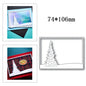 New Hot Selling Christmas Rectangle Frame Series Metal Cutting Die Scrap Book Stamps/photo Albums Decorative Embossed Diy Handma