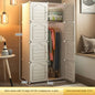 Household Bedroom Dustproof Clothes Cabinets Plastic Collapsible Durable Storage Rack Of Foldable Simplicity Wardrobe Furniture