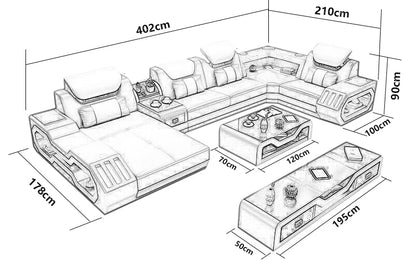 Furniture sofa set modern smart luxury furniture,sofa sectional set l shape cama sitting room furniture couch living room sofa