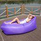 Outdoor Portable Air Sofa Lazy Inflatable Bed Air Mattress Single Person Sleeping Bag Lunch Bed Fast Inflatable Seatings