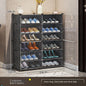 Shoe Rack Cabinets Shelf Shoes Storage Organizer Cupboards Furniture Hallway Entrance Multiple Layer Dustproof Cover Transparent